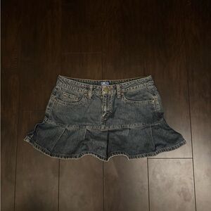 jean skirt